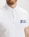 Armani Exchange biele pánske polo tričko galéria
