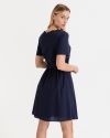 Armani Exchange modré šaty galéria