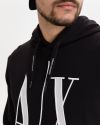 Armani Exchange čierne pánska mikina galéria