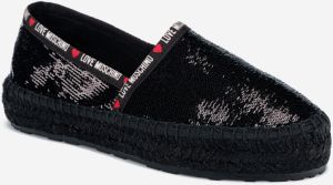 Love Moschino čierne espadrilky galéria