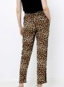 CAMAIEU béžové nohavice s leopardím vzorom galéria