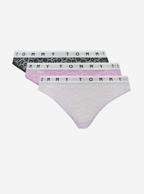 Tommy Hilfiger farebné 3 pack nohavičiek 3PK Bikini