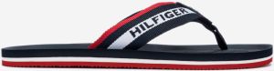 Tommy Hilfiger modré pánske žabky Sporty Comfort Beach