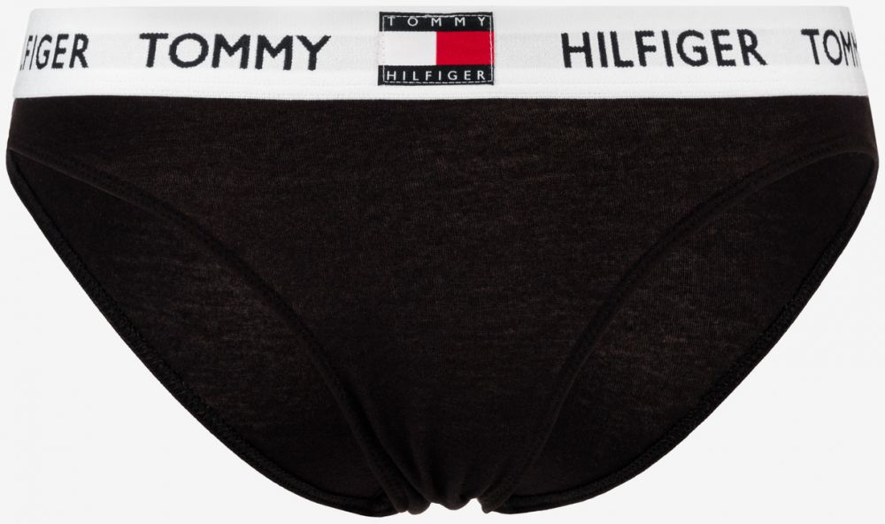 Tommy Hilfiger čierne nohavičky