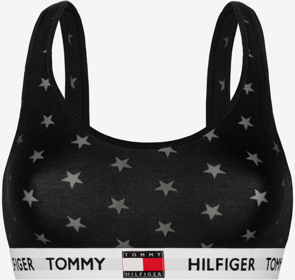 Tommy Hilfiger modrá podprsenka Burnout