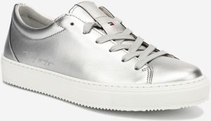 Tommy Hilfiger strieborné tenisky Zero Waste Metallic galéria