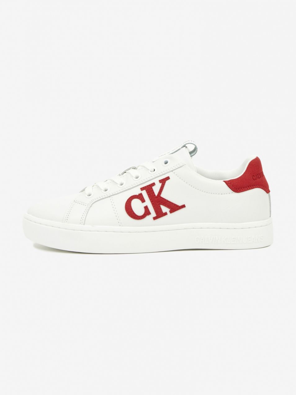 Calvin Klein biele tenisky Cupsole Laceup