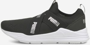 Puma čierne tenisky Wired Run