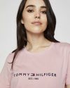 Tričká s krátkym rukávom pre ženy Tommy Hilfiger - ružová galéria