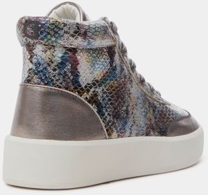 Desigual sivé členkové tenisky Fancy High Mermaid galéria