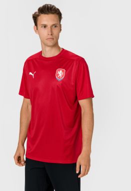 Puma Česká Republika Football Culture Tričko Červená
