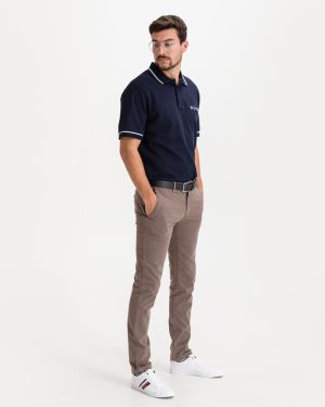Polokošele pre mužov Tommy Hilfiger - modrá galéria