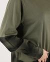 Tričká s dlhým rukávom pre ženy Replay - zelená galéria