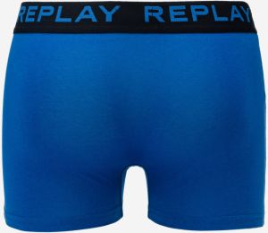 Boxerky pre mužov Replay - čierna, modrá galéria