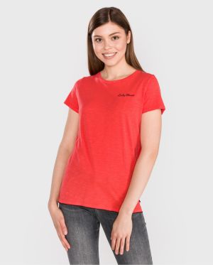 Tričká s krátkym rukávom pre ženy Scotch & Soda - červená galéria