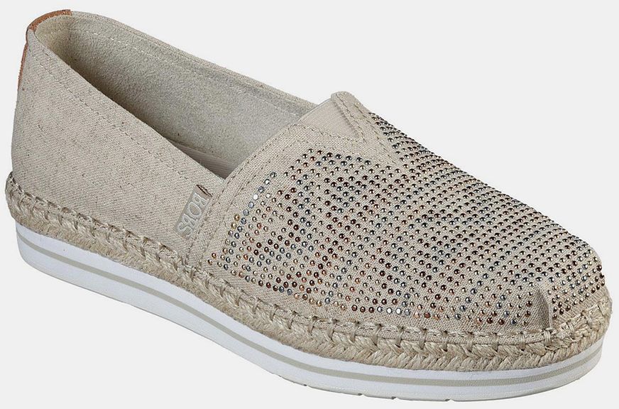 Skechers béžové espadrilky Bobs Breeze Moonbeams and Stars