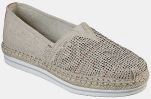 Skechers béžové espadrilky Bobs Breeze Moonbeams and Stars