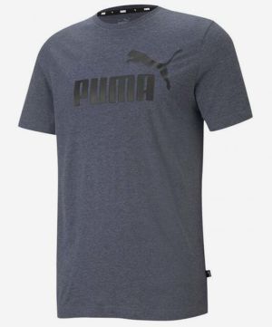 Tmavomodré pánske tričko s potlačou Puma