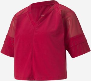 Tričká s krátkym rukávom pre ženy Puma - červená