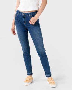 Slim fit pre ženy Replay - modrá