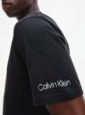 Calvin Klein čierne pánske tričko s logom galéria