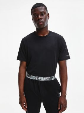 Calvin Klein čierne pánske tričko s logom
