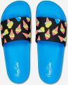 Happy Socks Pool Slider Ice Cream Šľapky Modrá galéria