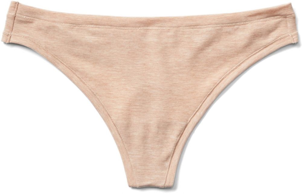 GAP béžové tangá Breathe Thong