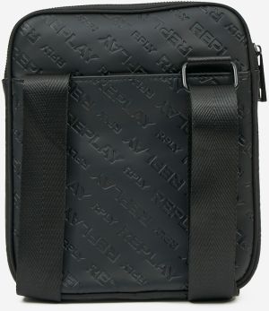 Čierna pánska crossbody taška Replay galéria