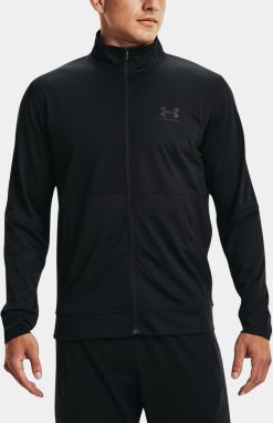 Bunda Under Armour PIQUE TRACK JACKET - čierna