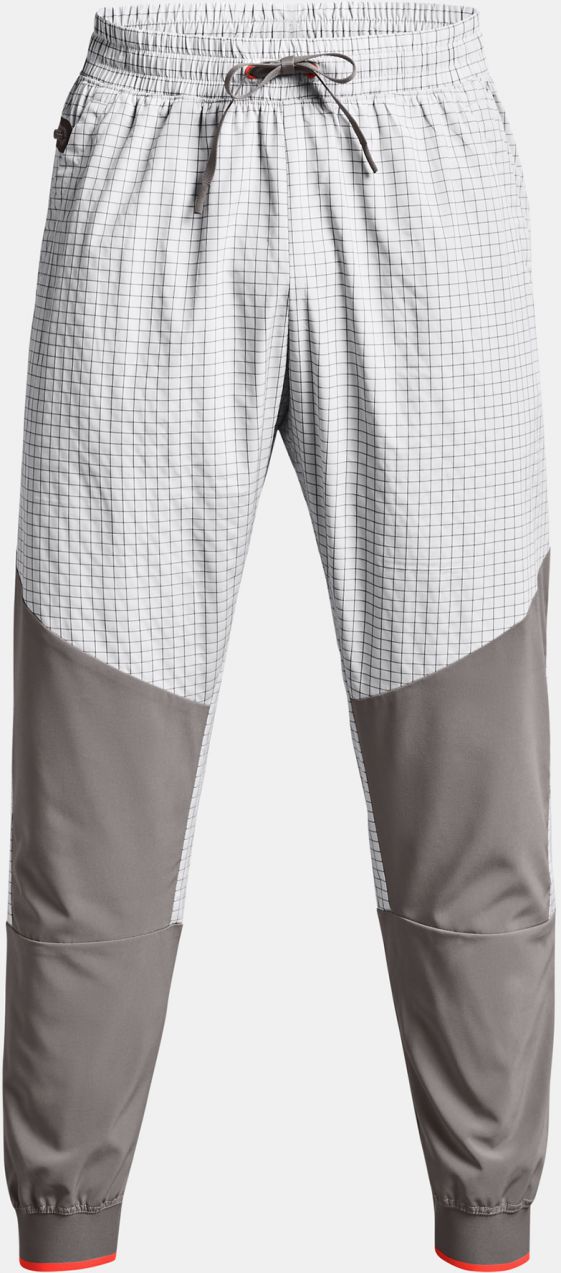 Under Armour RUSH™ Legacy Woven Nohavice Šedá