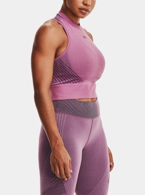 Under Armour RUSH™ Seamless Crop top Ružová