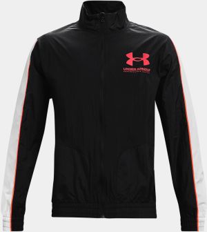 Under Armour Woven Track Bunda Čierna galéria