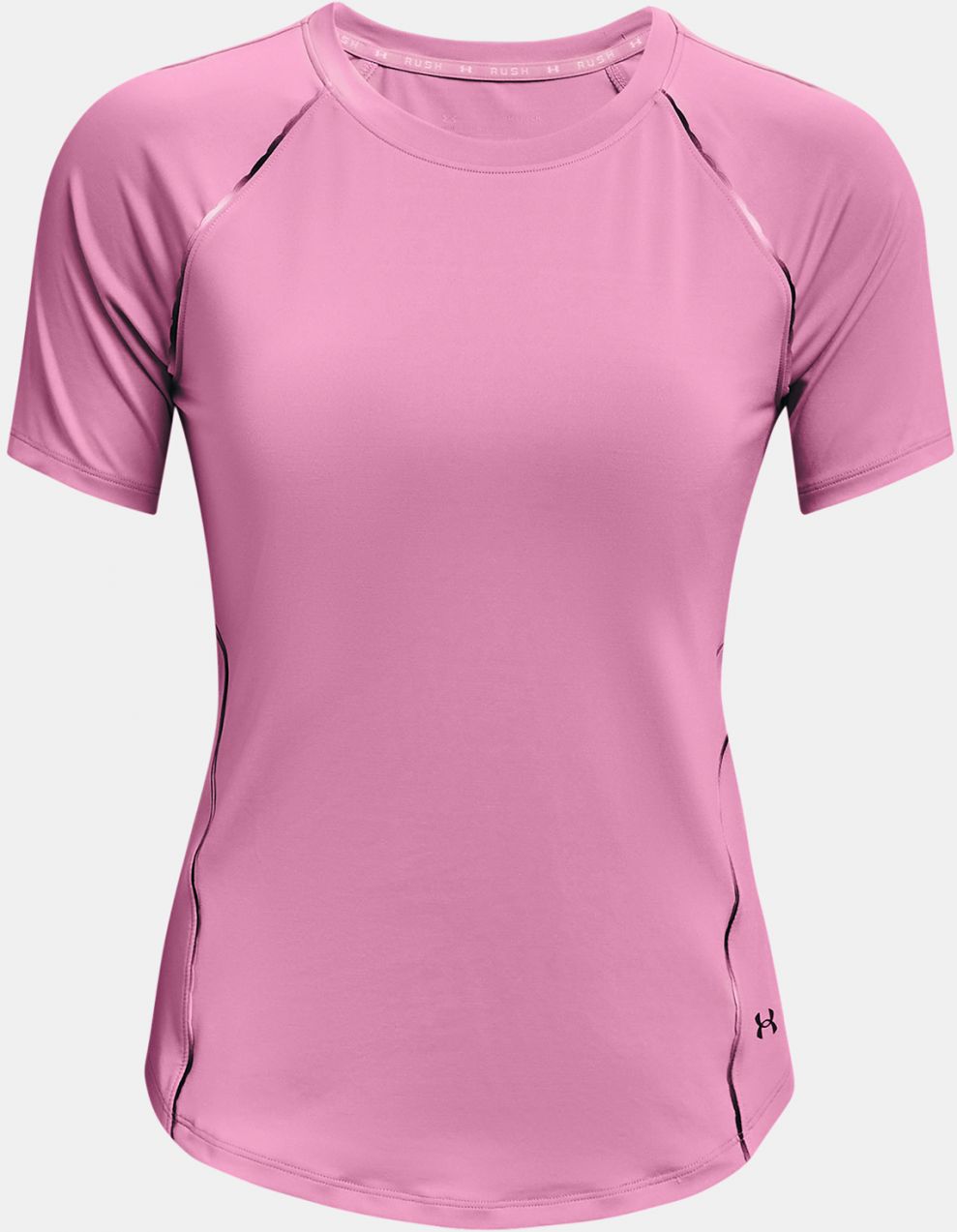 Under Armour Rush™ Scallop Tričko Ružová