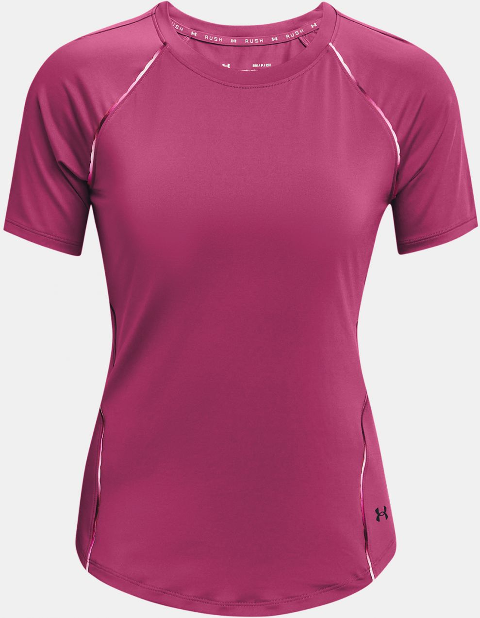 Under Armour Rush™ Scallop Tričko Ružová