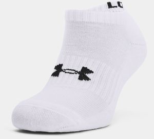 Under Armour Core No Show Ponožky 3 páry Biela