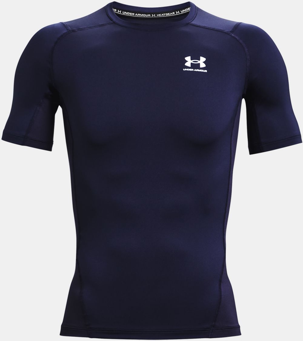 Under Armour pánske tričko UA HG Armour Comp SS-NVY