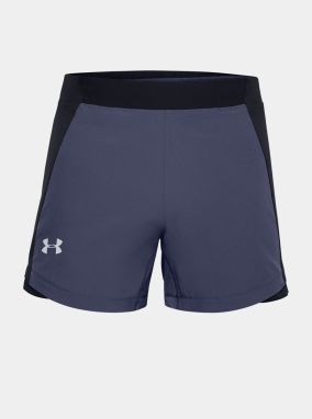 Under Armour Qualifier Speedpocket 5'' Kraťasy Čierna Šedá