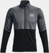 Under Armour Sportstyle Pique Track Mikina Čierna Šedá galéria