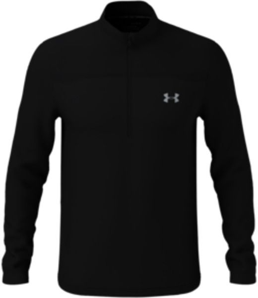 Tričko Under Armour UA Seamless 1/2 Zip-BLK