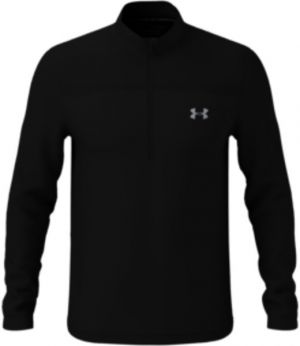 Tričko Under Armour UA Seamless 1/2 Zip-BLK