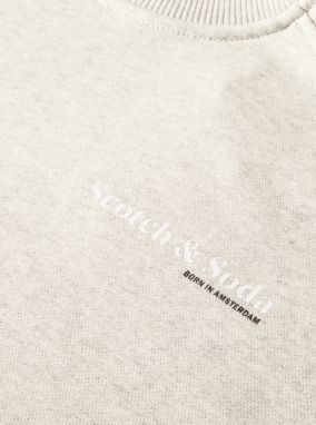 Svetlo šedá pánska mikina Scotch & Soda galéria