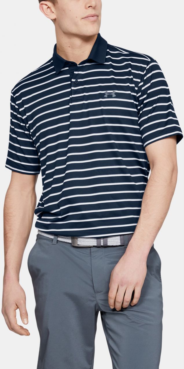 Modrá pánska polokošeľa Performance Under Armour