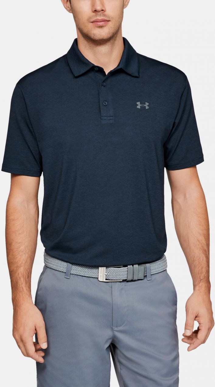 Modrá pánska polokošeľa Playoff Under Armour