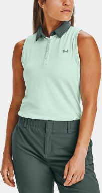 Tielko Under Armour Zinger Sleeveless Polo-BLU