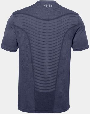Modré pánské tričko Seamless Wave Under Armour galéria