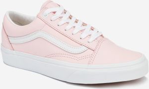Vans ružové kožené tenisky Old Skool galéria