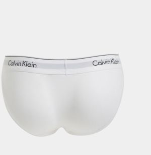 Biele nohavičky so širokým lemom Calvin Klein Underwear galéria