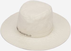 Čiapky, čelenky, klobúky pre ženy KARL LAGERFELD - biela