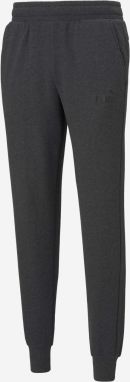 Tmavošedé pánske tepláky Ess Logo Puma Logo Pants TR cl